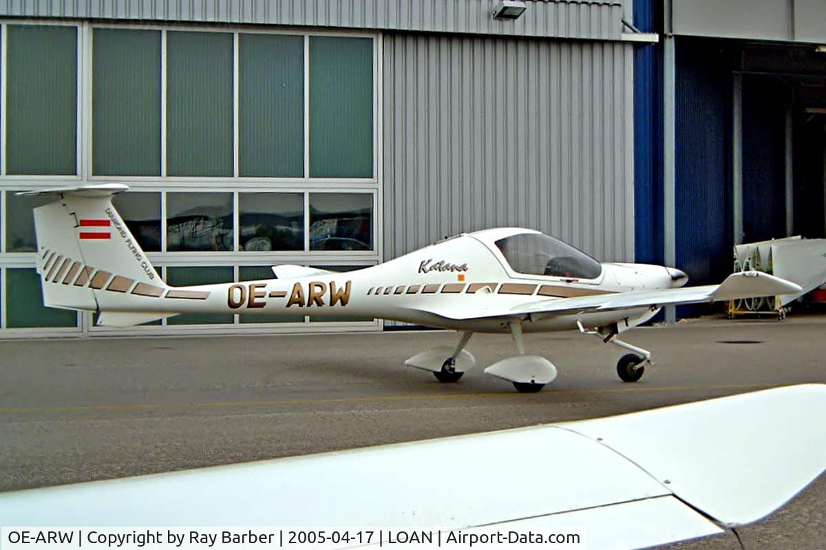 OE-ARW, 1997 Diamond DA-20A-1 Katana C/N 10077, Diamond DA.20-A1 Katana [10077]  Weiner-Neustadt Ost~OE 17/04/2005