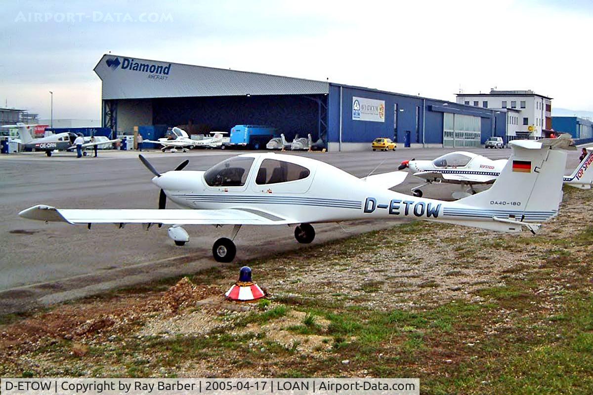 D-ETOW, Diamond DA-40-180 Diamond Star C/N 40.268, Diamond DA.40 Star [40.268]   Weiner-Neustadt Ost~OE 17/04/2005
