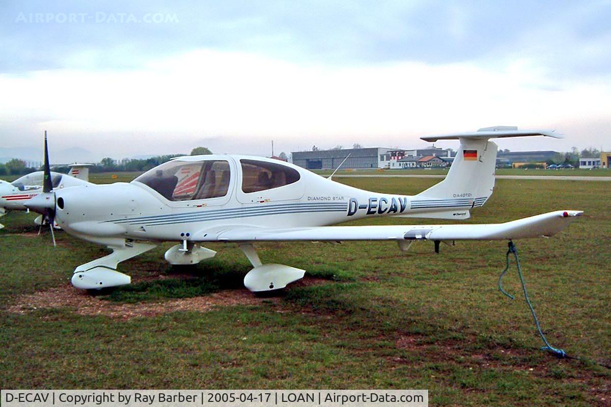 D-ECAV, 2004 Diamond DA-40D Diamond Star C/N D4.116, Diamond DA.40D Star TDI [D4.116]   Weiner-Neustadt Ost~OE 17/04/2005