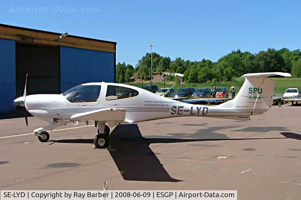 SE-LYD, Diamond DA-40D Diamond Star C/N D4.126, Diamond DA.40D Star TDI [D4.126] Goteborg-Save~SE 09/06/2008