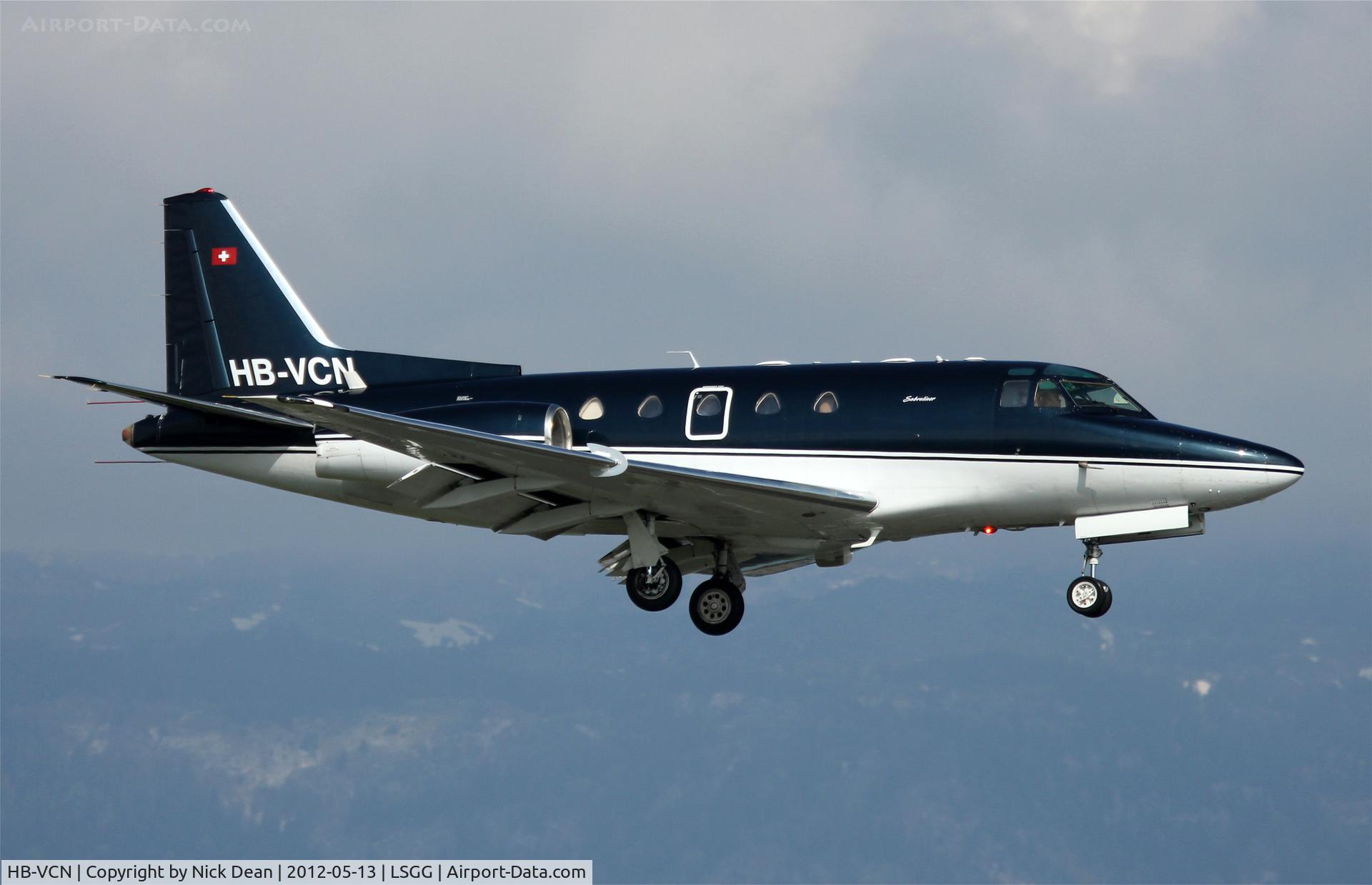 HB-VCN, 1980 Rockwell International NA-265-65 Sabreliner 65 C/N 465-32, LSGG/GVA Nice to get this Sabre in the air finally at EBACE 2012