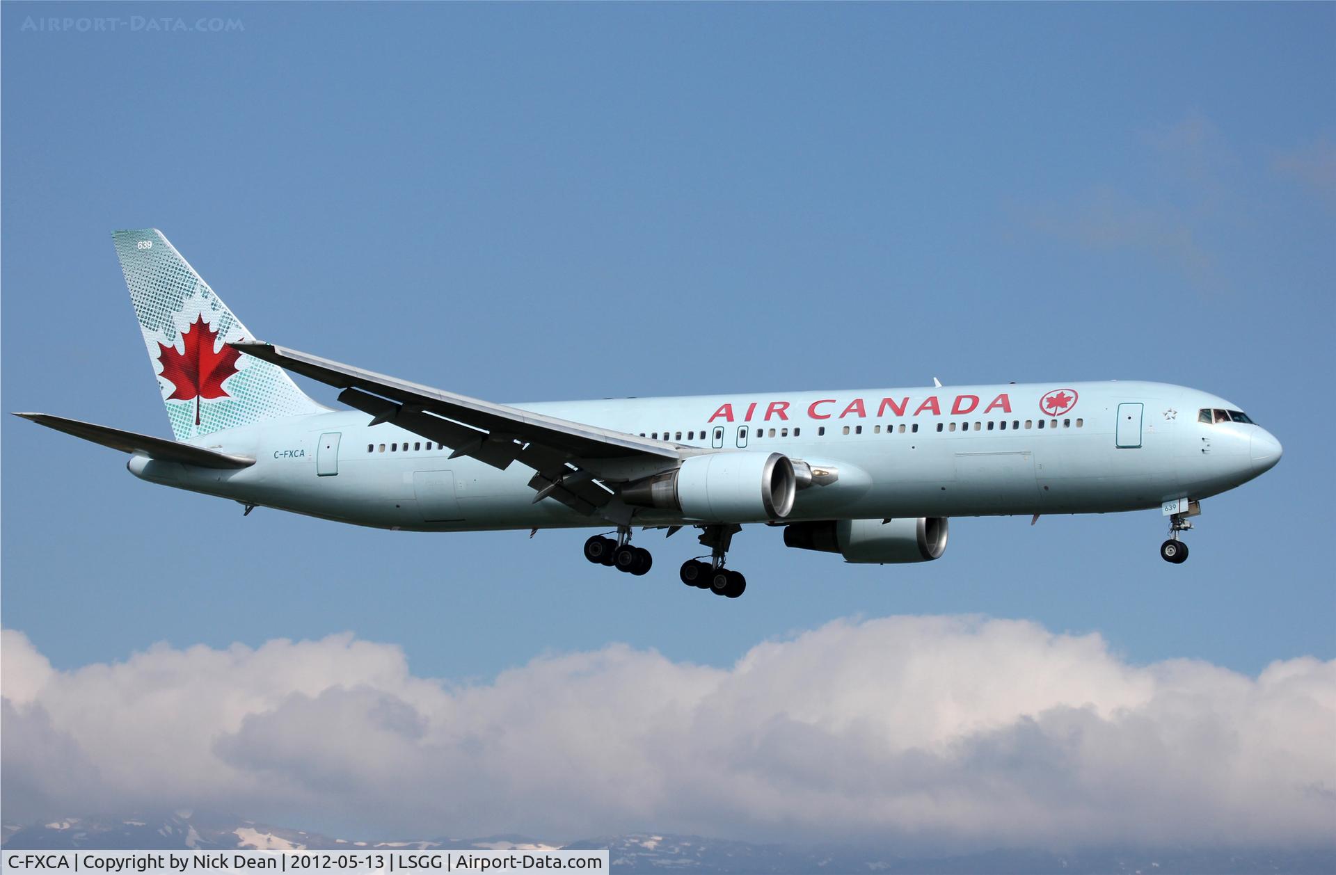 C-FXCA, 1990 Boeing 767-375/ER C/N 24574, LSGG/GVA EBACE 2012