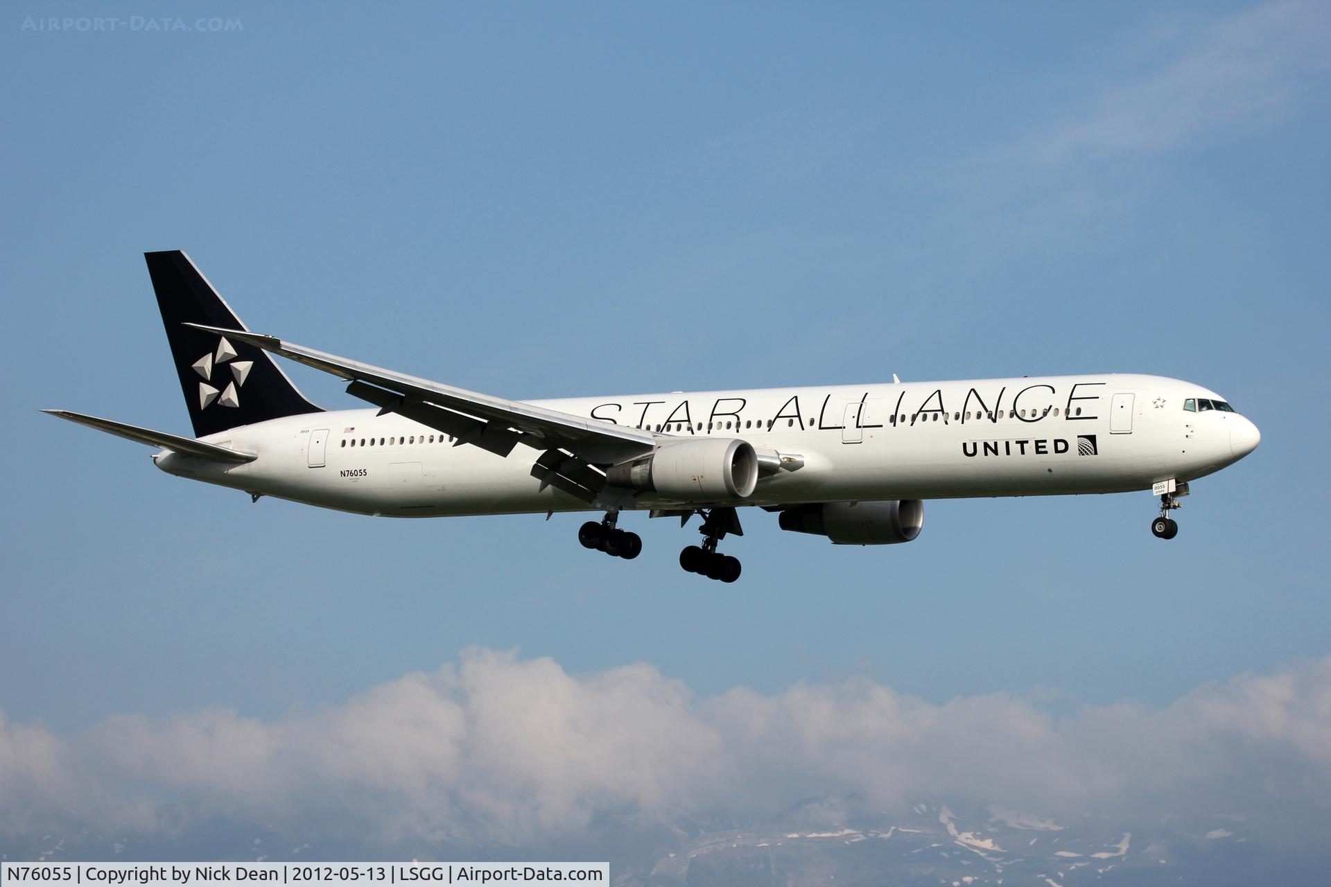 N76055, 2001 Boeing 767-424/ER C/N 29450, LSGG/GVA EBACE 2012