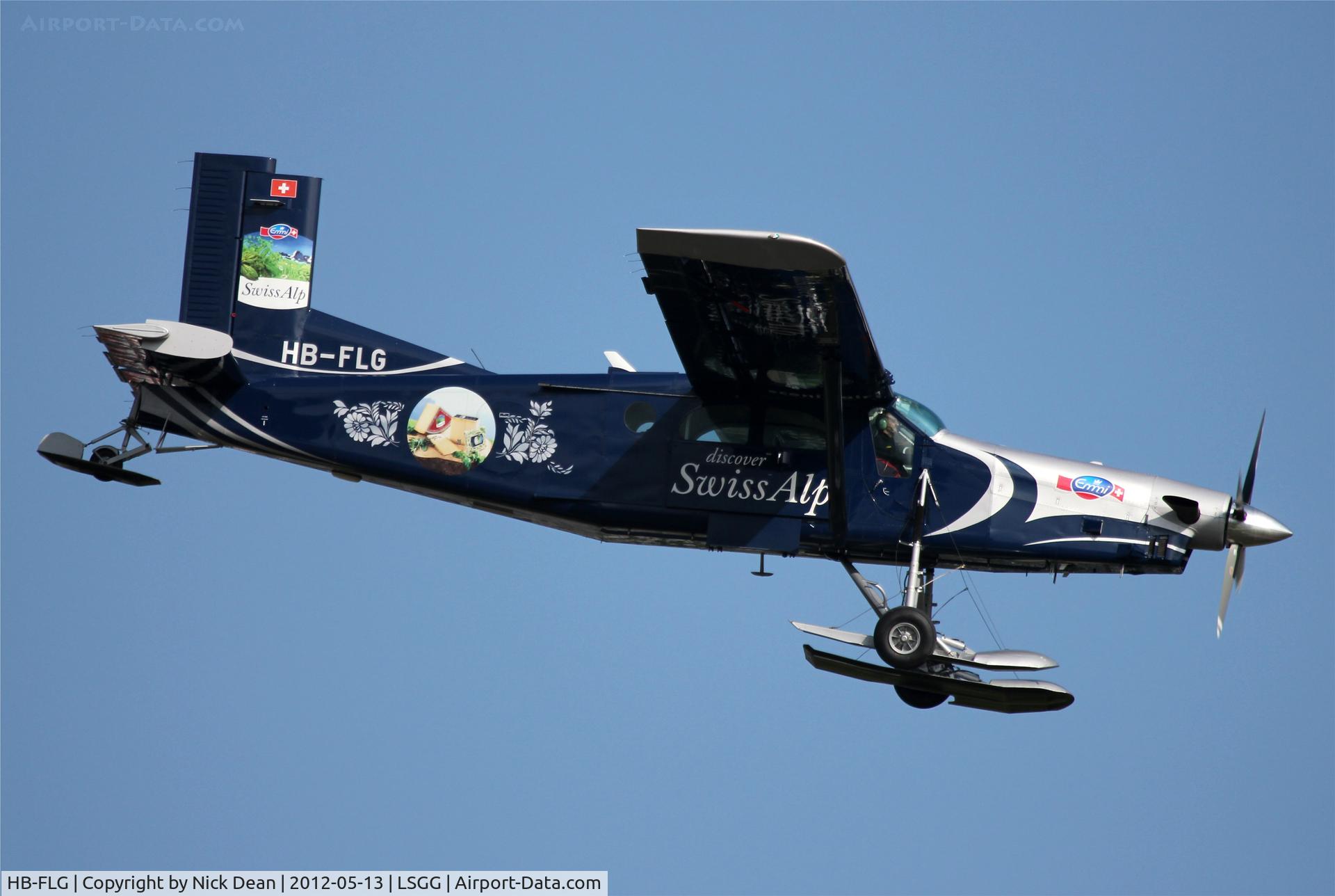 HB-FLG, Pilatus PC-6/B2-H4 Turbo Porter C/N 910, LSGG/GVA EBACE 2012
