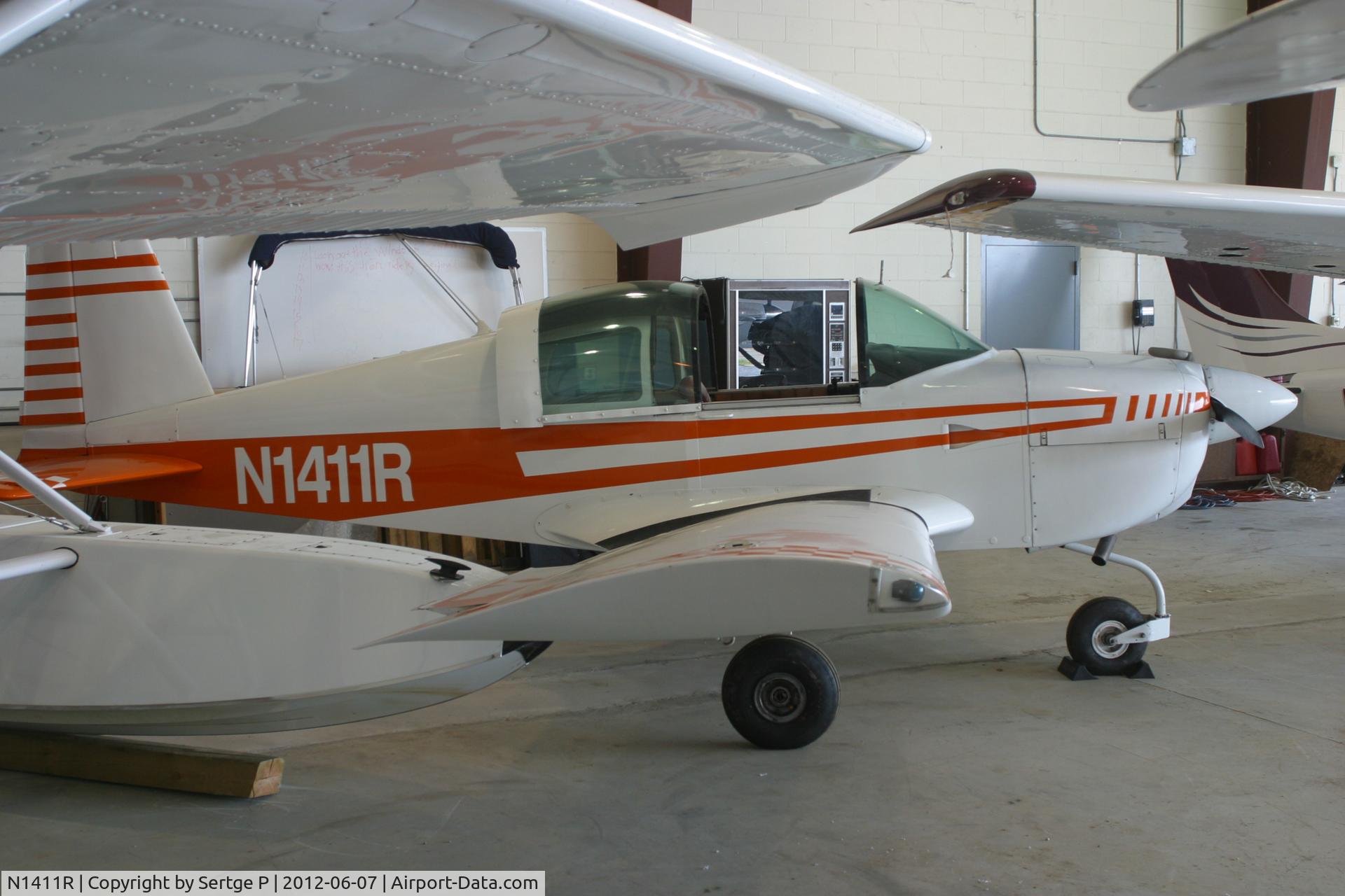 N1411R, 1974 Grumman American AA-1B Trainer C/N AA1B-0511, Grumman AA1B