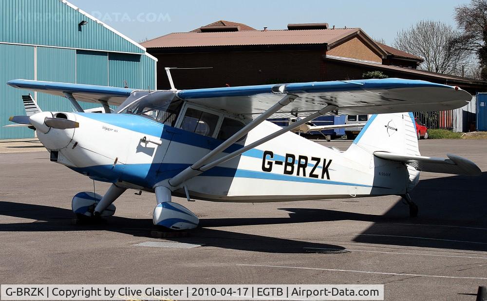 G-BRZK, 1947 Stinson 108-2 Voyager C/N 108-2846, Ex: NC9846K > N9846K > G-BRZK - Owned to and a Trustee of, Voyager G-BRZK Syndicate in July 1997 and currently with, Stinson Syndicate since January 2012.