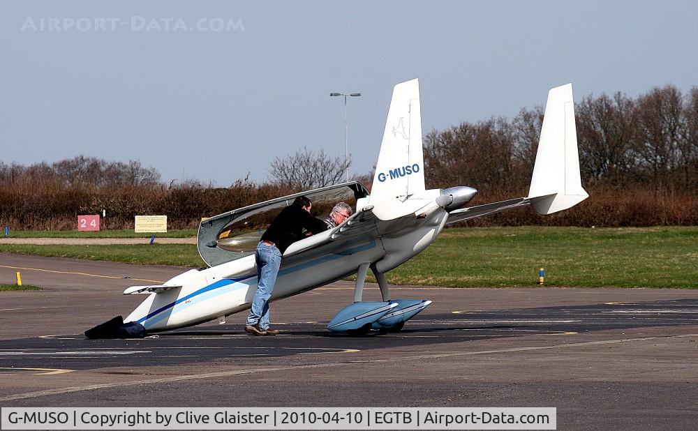 G-MUSO, 1988 Rutan Long-EZ C/N PFA 074A-10590, In private hands since new.