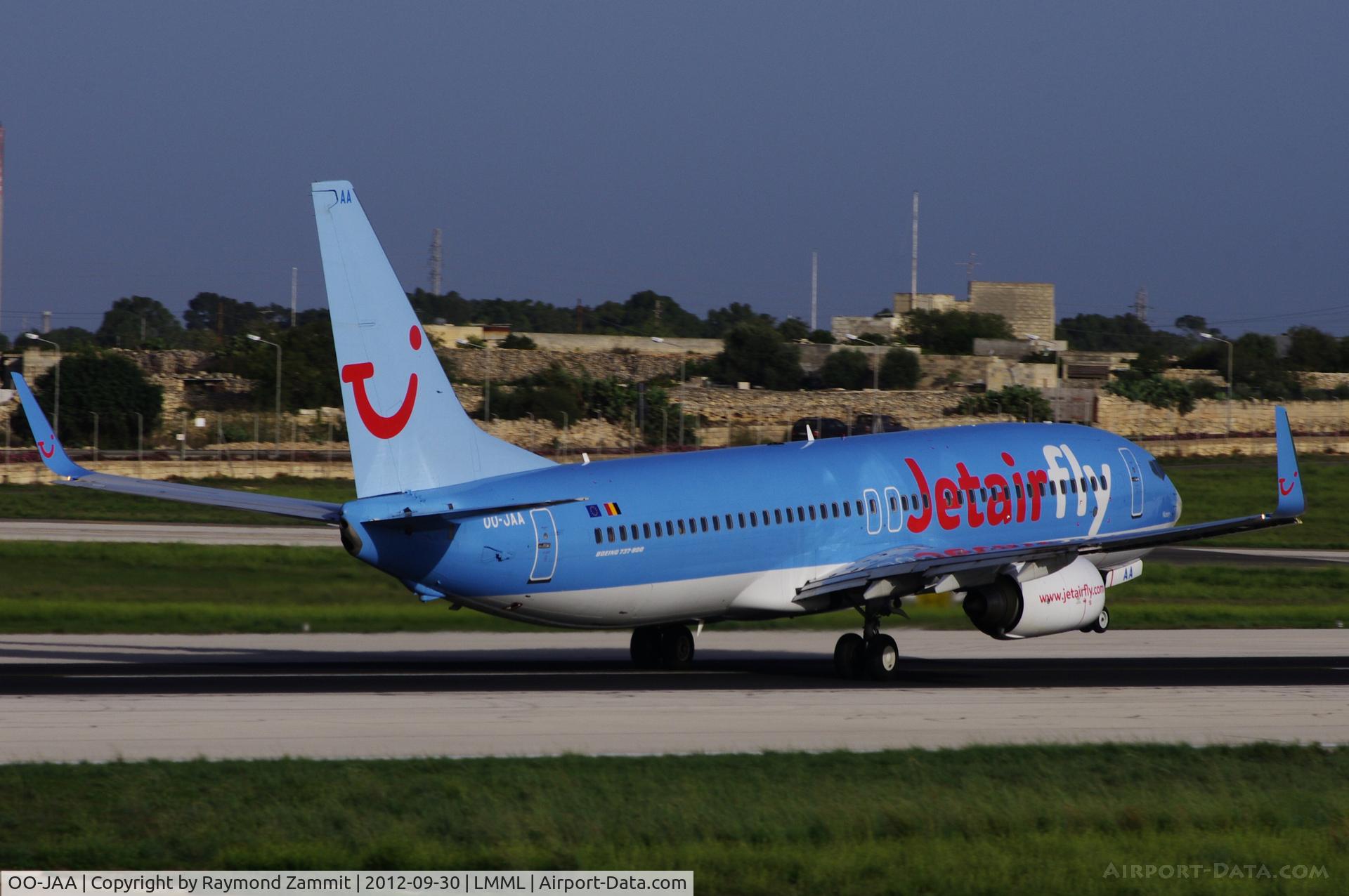 OO-JAA, 2007 Boeing 737-8BK C/N 29660, B737-800  OO-JAA Jetairfly.