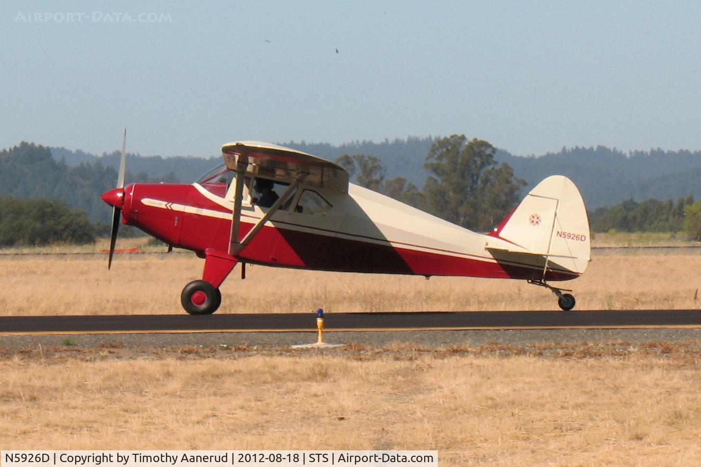 N5926D, 1956 Piper PA-22-150 C/N 22-4589, 1956 Piper PA-22-150, c/n: 22-4589