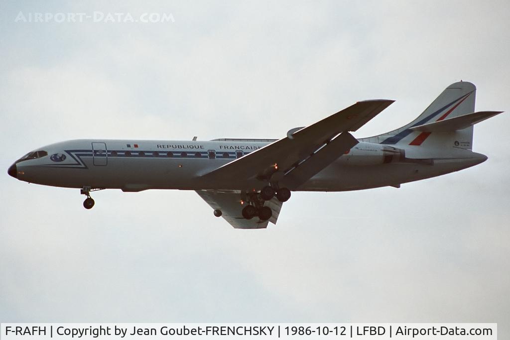F-RAFH, 1966 Sud Aviation SE-210 Caravelle 10B1R C/N 201, FRENCH AIR FORCE