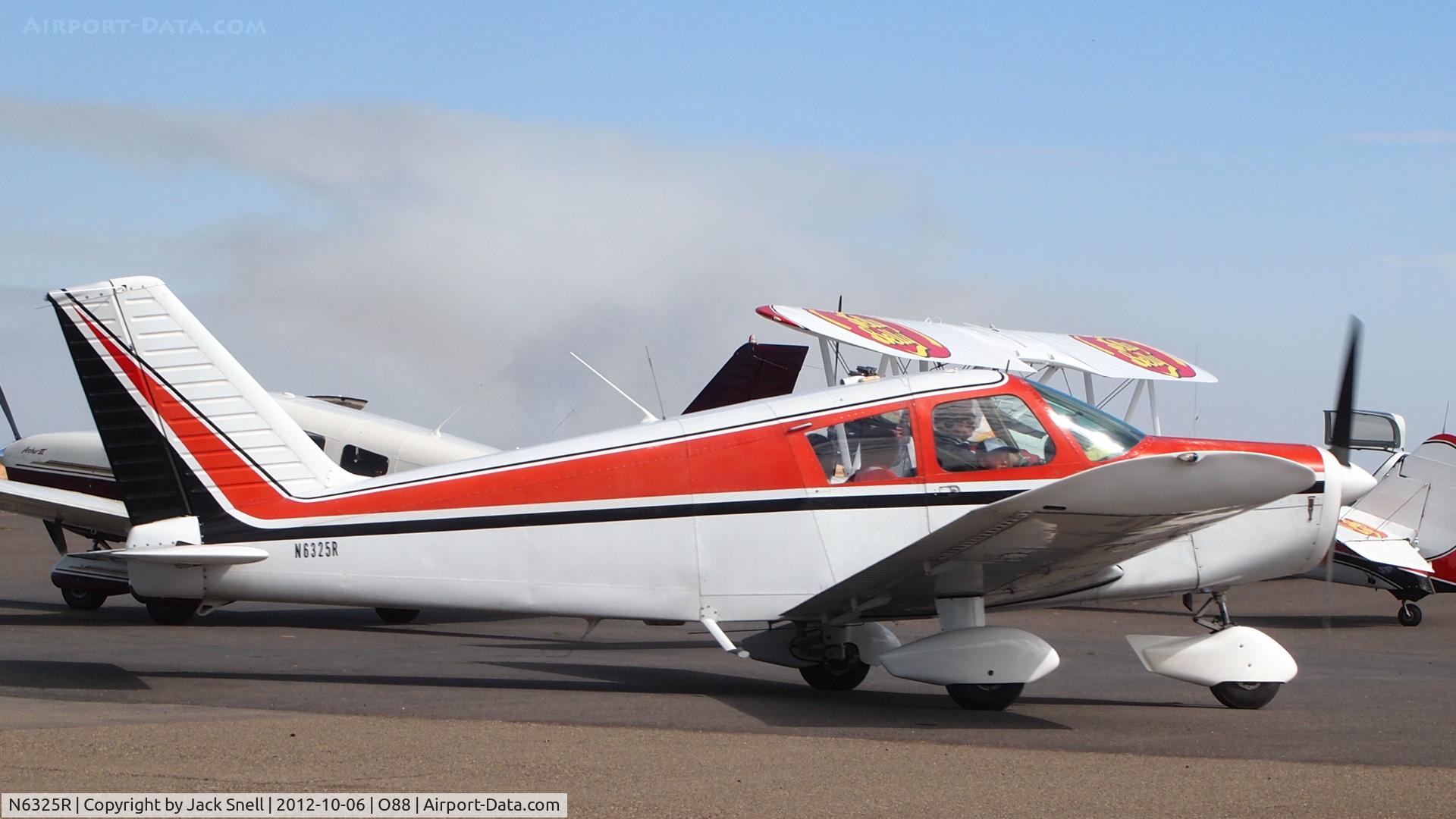 N6325R, 1966 Piper PA-28-140 C/N 28-21492, Photogrphed at the 2012 Airport Day at the Rio Vista Municipal Airport,