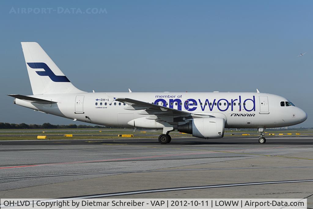 OH-LVD, 2000 Airbus A319-112 C/N 1352, Finnair Airbus 319