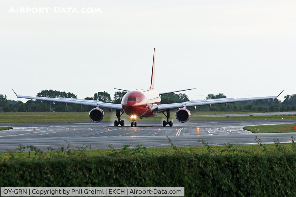 OY-GRN, 1998 Airbus A330-223 C/N 230, Taken at EKCH.