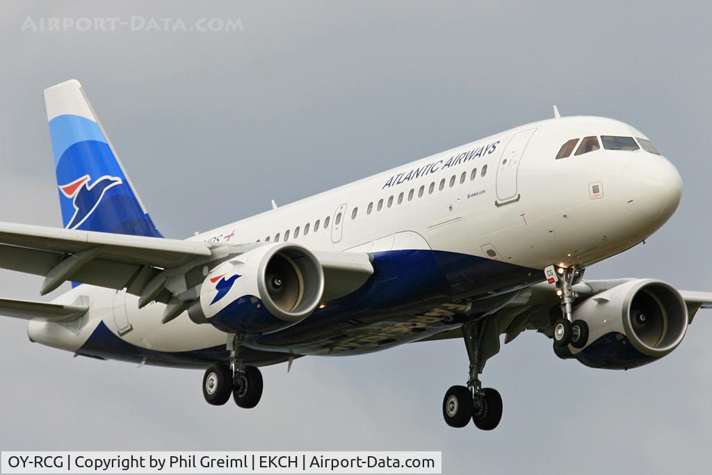 OY-RCG, 2012 Airbus A319-115 C/N 5079, Taken at EKCH.