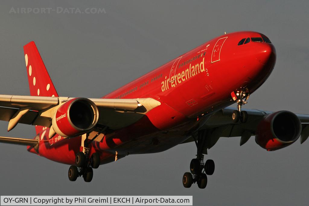 OY-GRN, 1998 Airbus A330-223 C/N 230, Taken at EKCH.