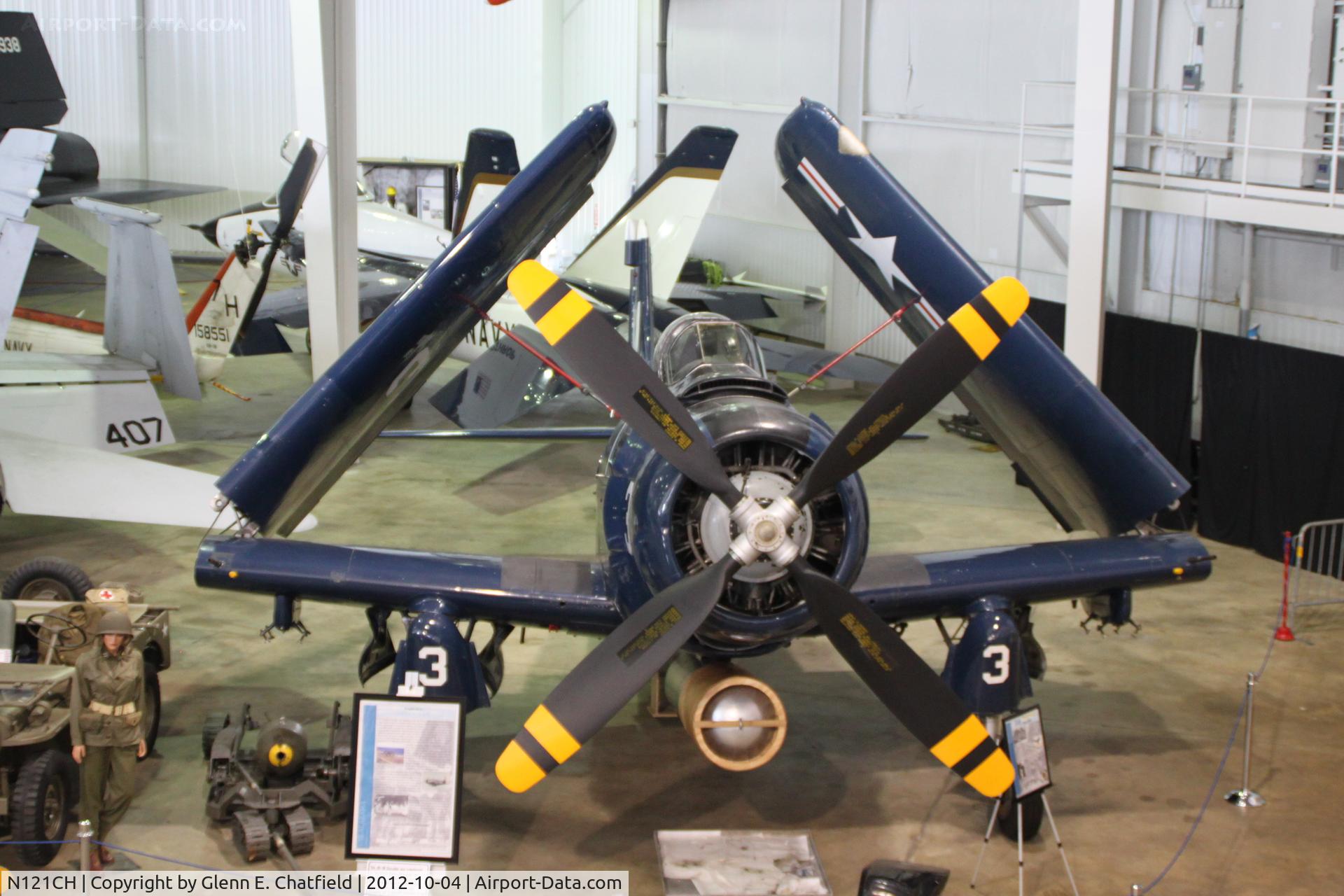 N121CH, Douglas AD-4N Skyraider C/N 7756, At the Battleship Alabama Museum
