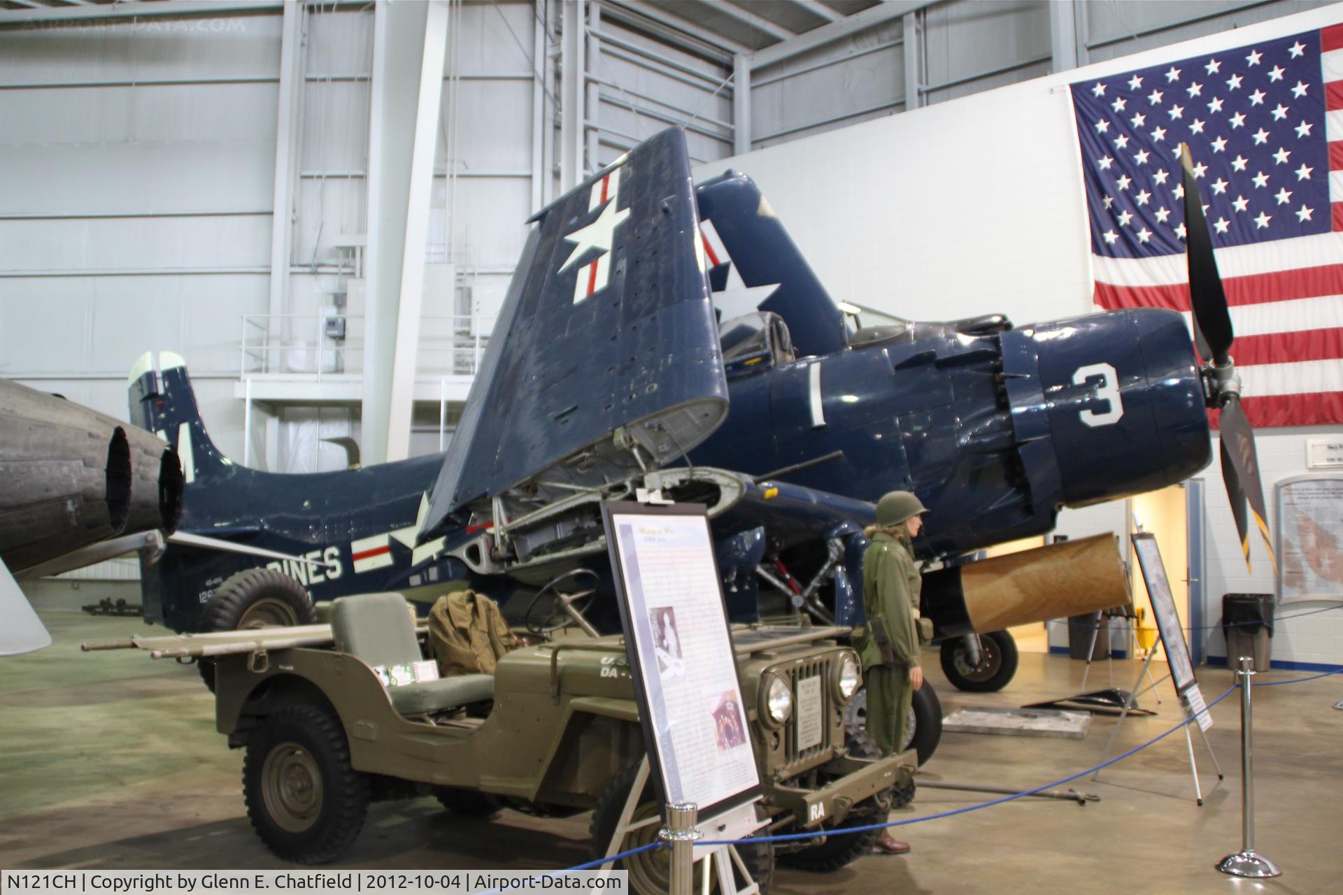 N121CH, Douglas AD-4N Skyraider C/N 7756, At the Battleship Alabama Museum