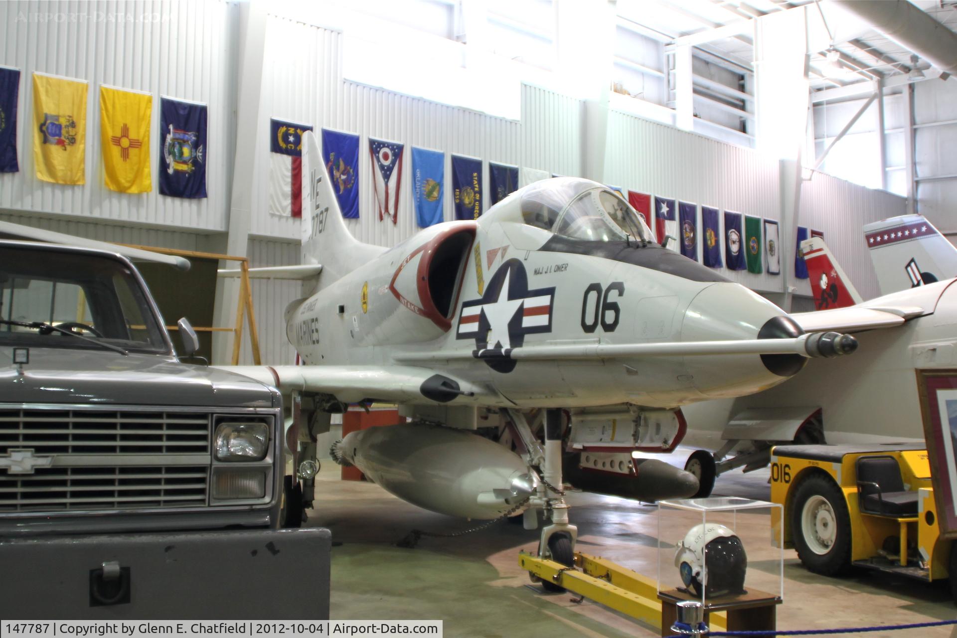 147787, Douglas A-4L Skyhawk C/N 12551, At the Battleship Alabama Memorial