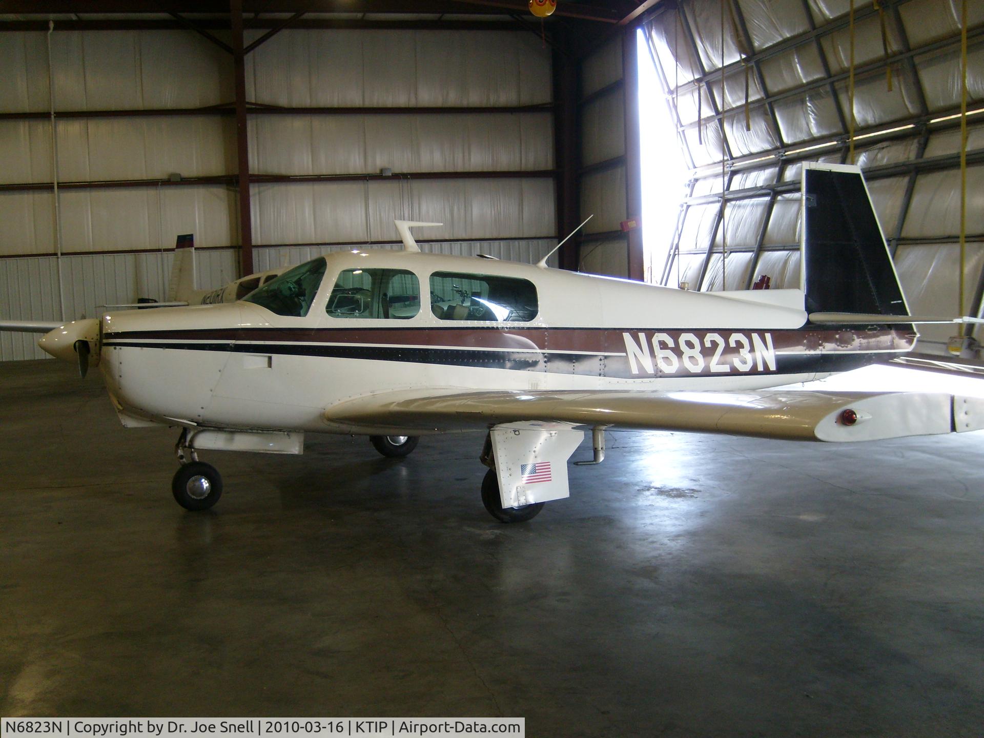 N6823N, 1968 Mooney M-20G Statesman C/N 680108, A very efficient aircraft!