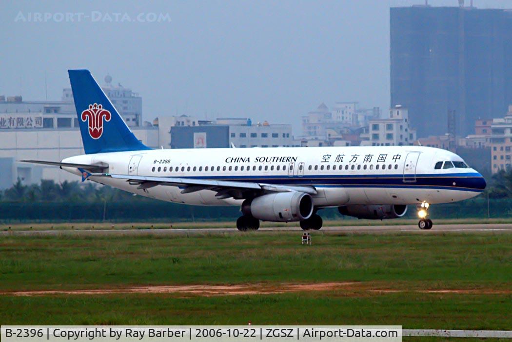 B-2396, Airbus A320-232 C/N 1057, Airbus A320-232 [1057] (China Southern Airlines) Shenzhen-Baoan~B 22/10/2006