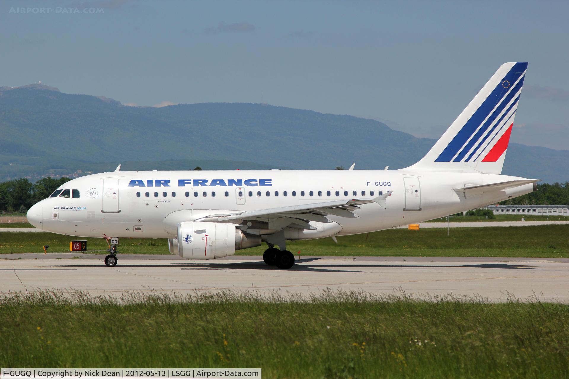 F-GUGQ, 2006 Airbus A318-111 C/N 2972, LSGG/GVA EBACE 2012