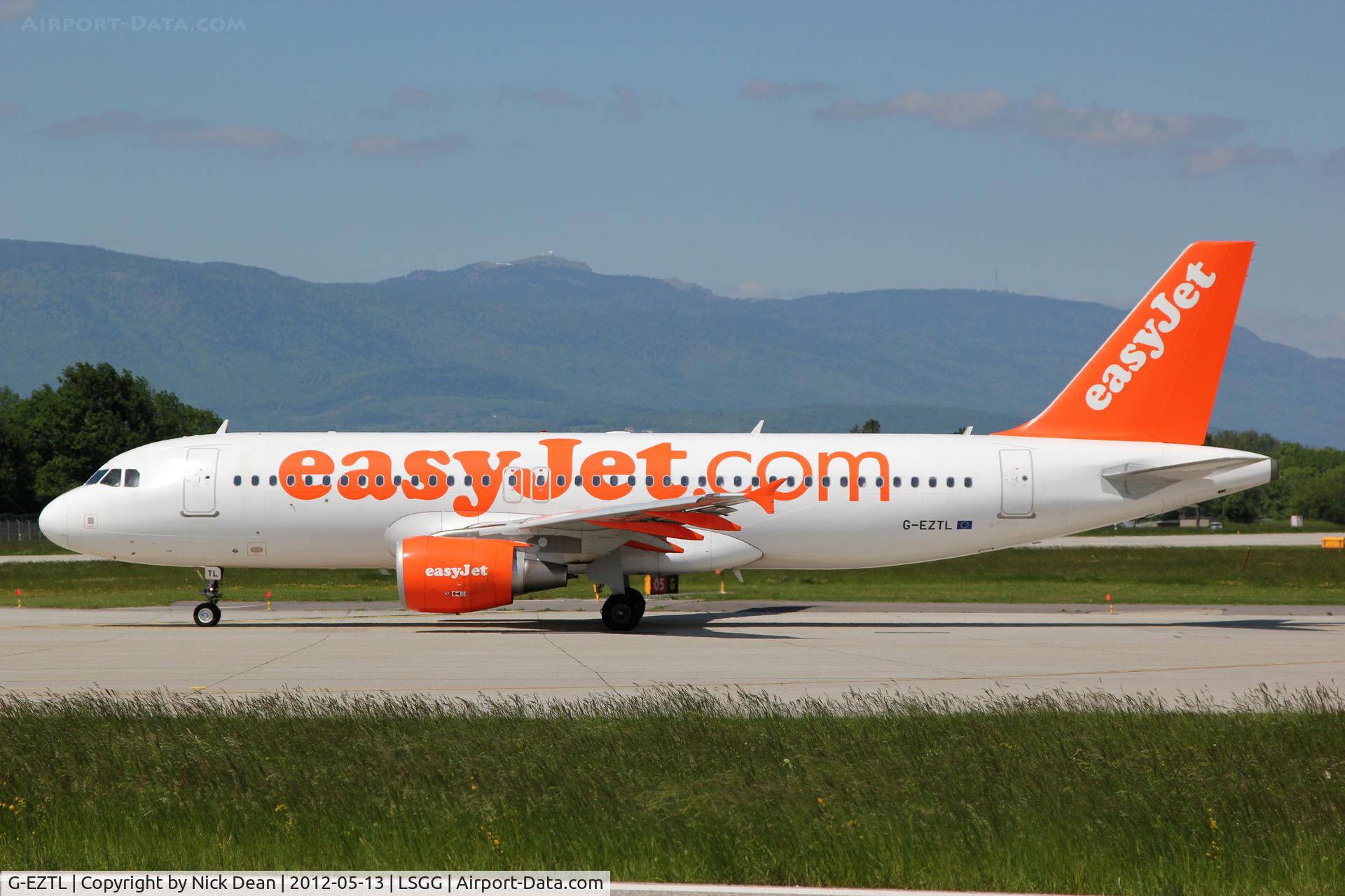 G-EZTL, 2009 Airbus A320-214 C/N 4012, LSGG/GVA EBACE 2012