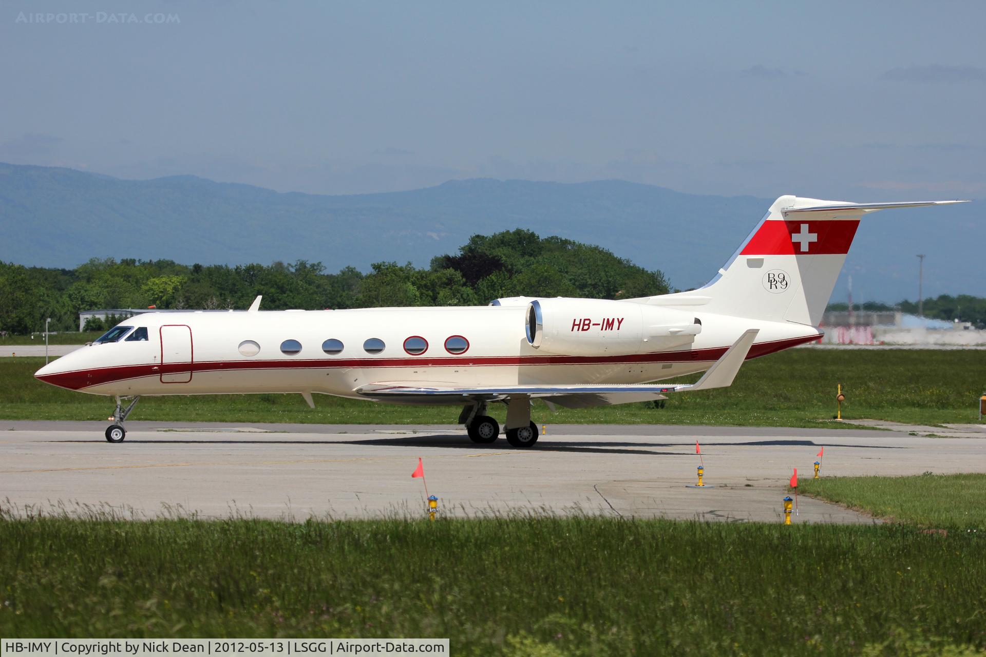 HB-IMY, 1988 Gulfstream Aerospace G-IV Gulfstream IV C/N 1084, LSGG/GVA EBACE 2012