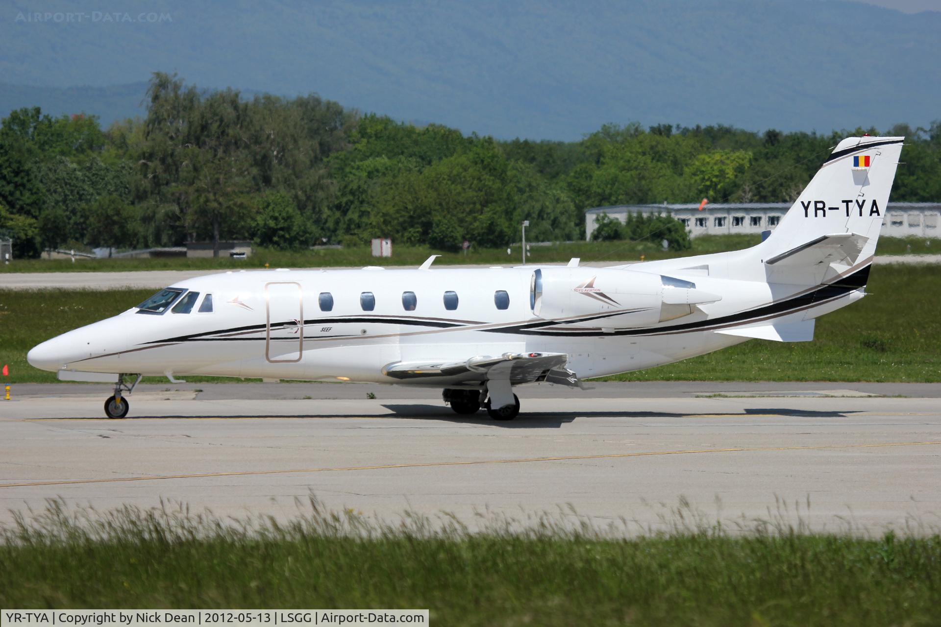 YR-TYA, 2010 Cessna 560XL Citation  XLS C/N 560-6075, LSGG/GVA EBACE 2012