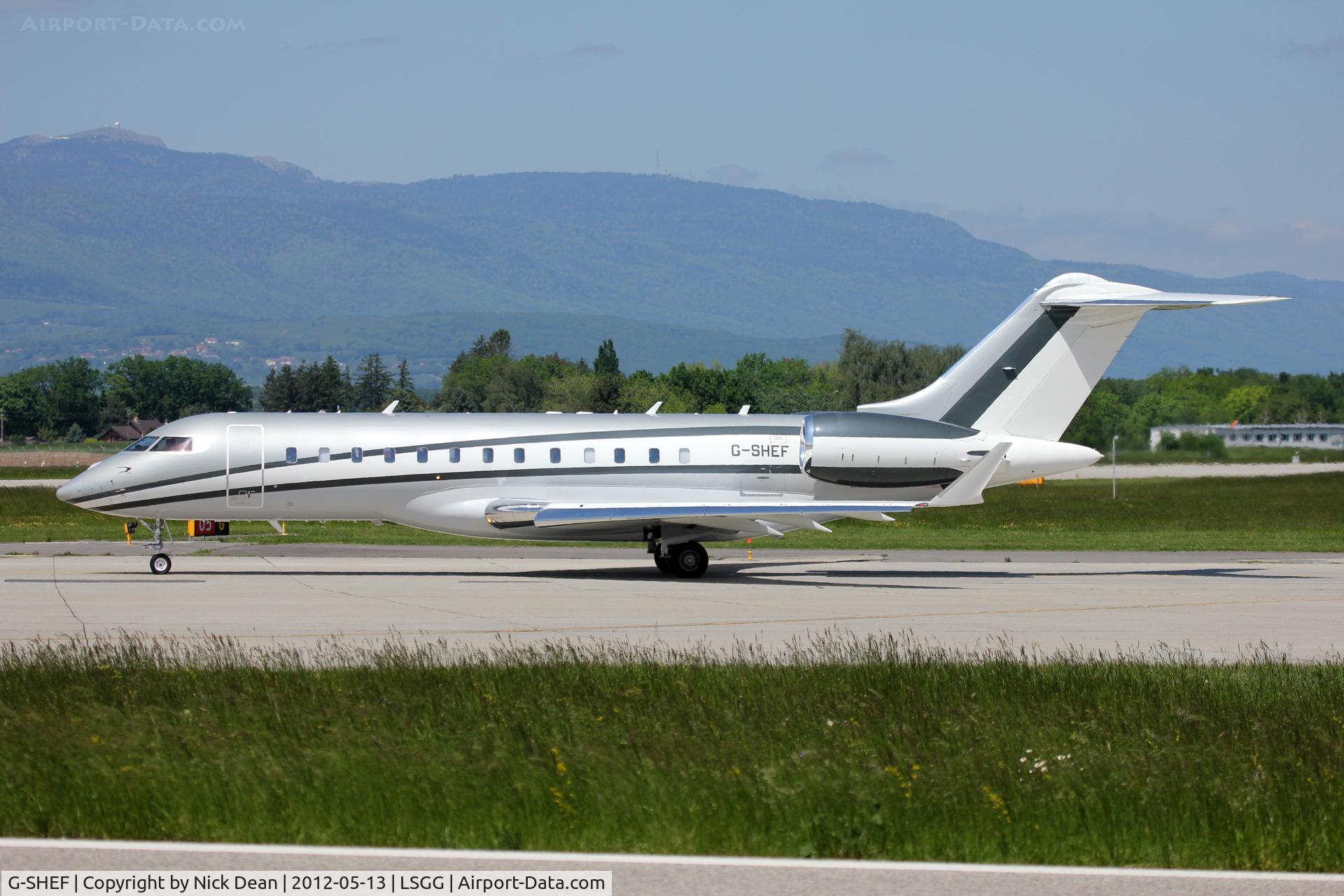 G-SHEF, 2008 Bombardier BD-700-1A10 Global Express C/N 9306, LSGG/GVA EBACE 2012