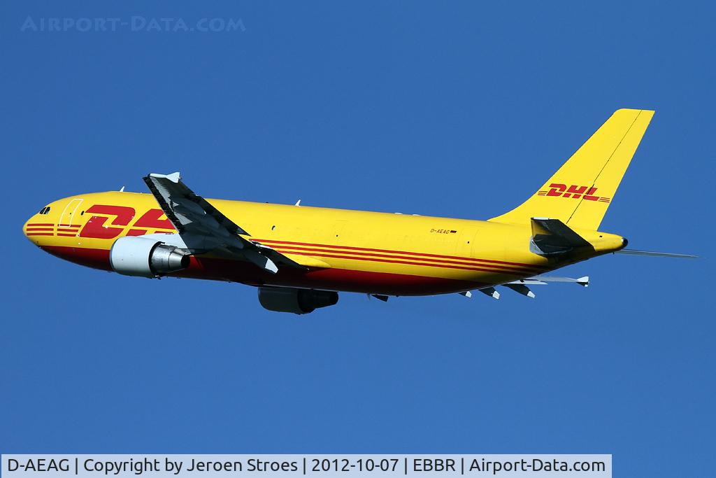D-AEAG, 1991 Airbus A300B4-622R(F) C/N 621, rwy 25R