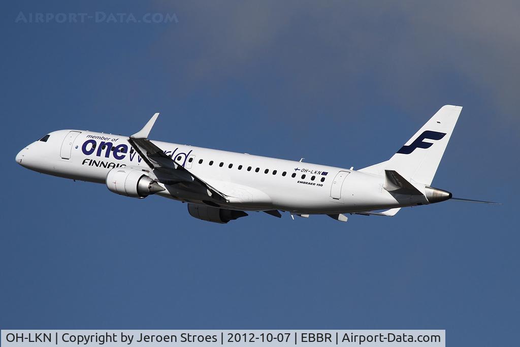 OH-LKN, 2009 Embraer 190LR (ERJ-190-100LR) C/N 19000252, One World
