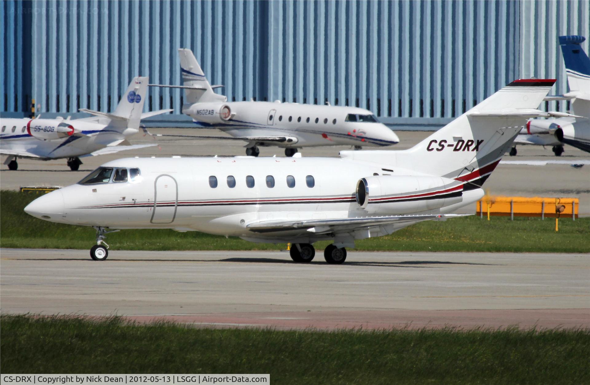 CS-DRX, 2007 Raytheon Hawker 800XP C/N 258834, LSGG/GVA EBACE 2012