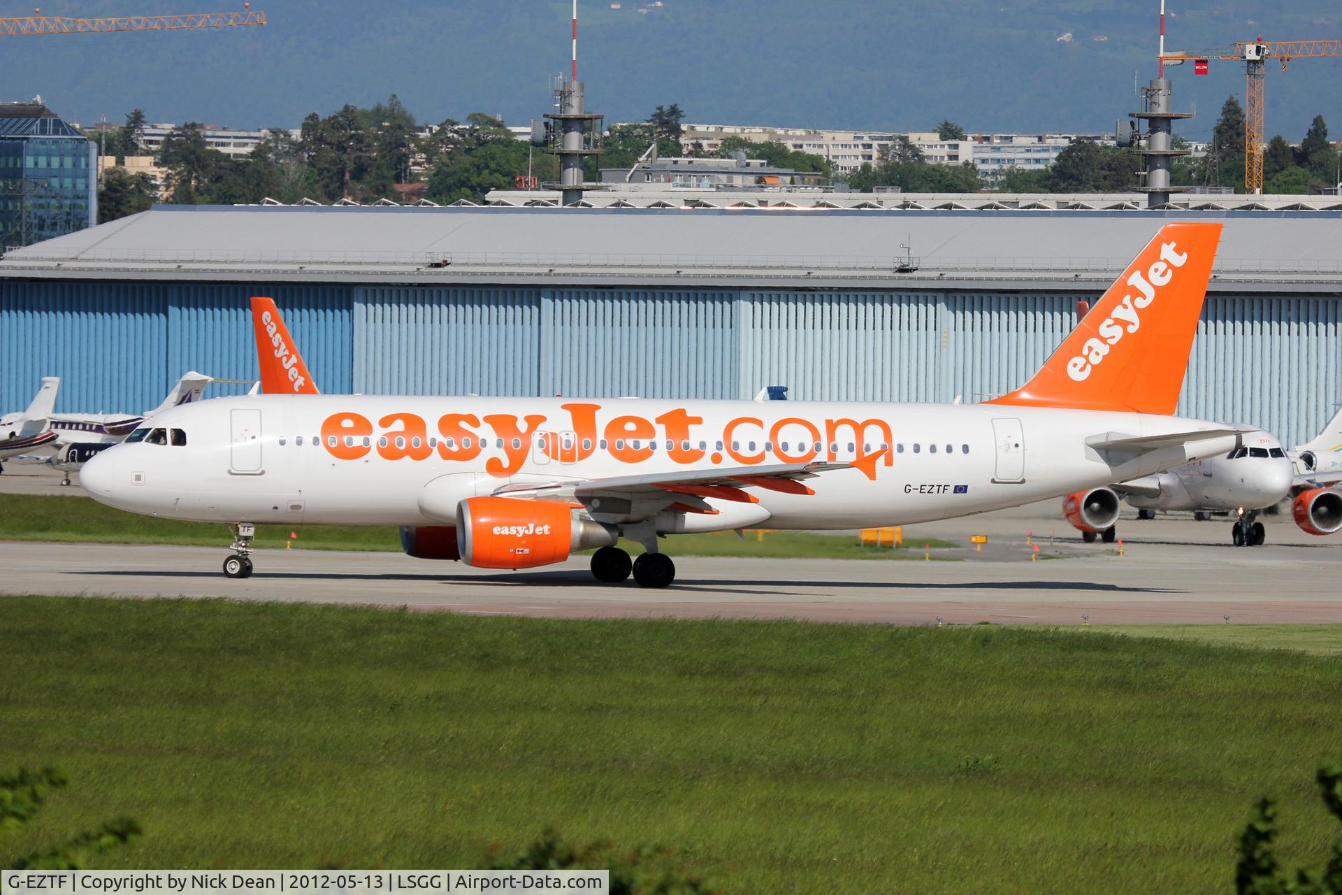 G-EZTF, 2009 Airbus A320-214 C/N 3922, LSGG/GVA EBACE 2012