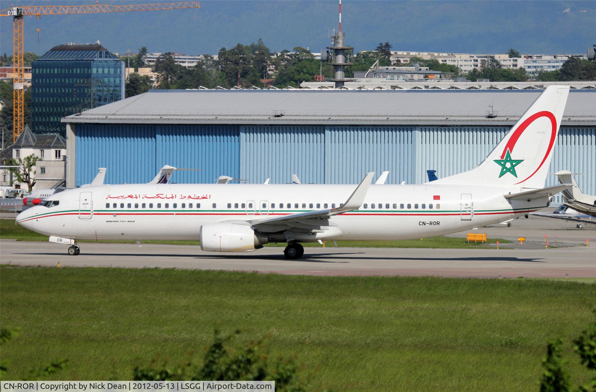 CN-ROR, 2008 Boeing 737-8B6 C/N 33067, LSGG/GVA EBACE 2012