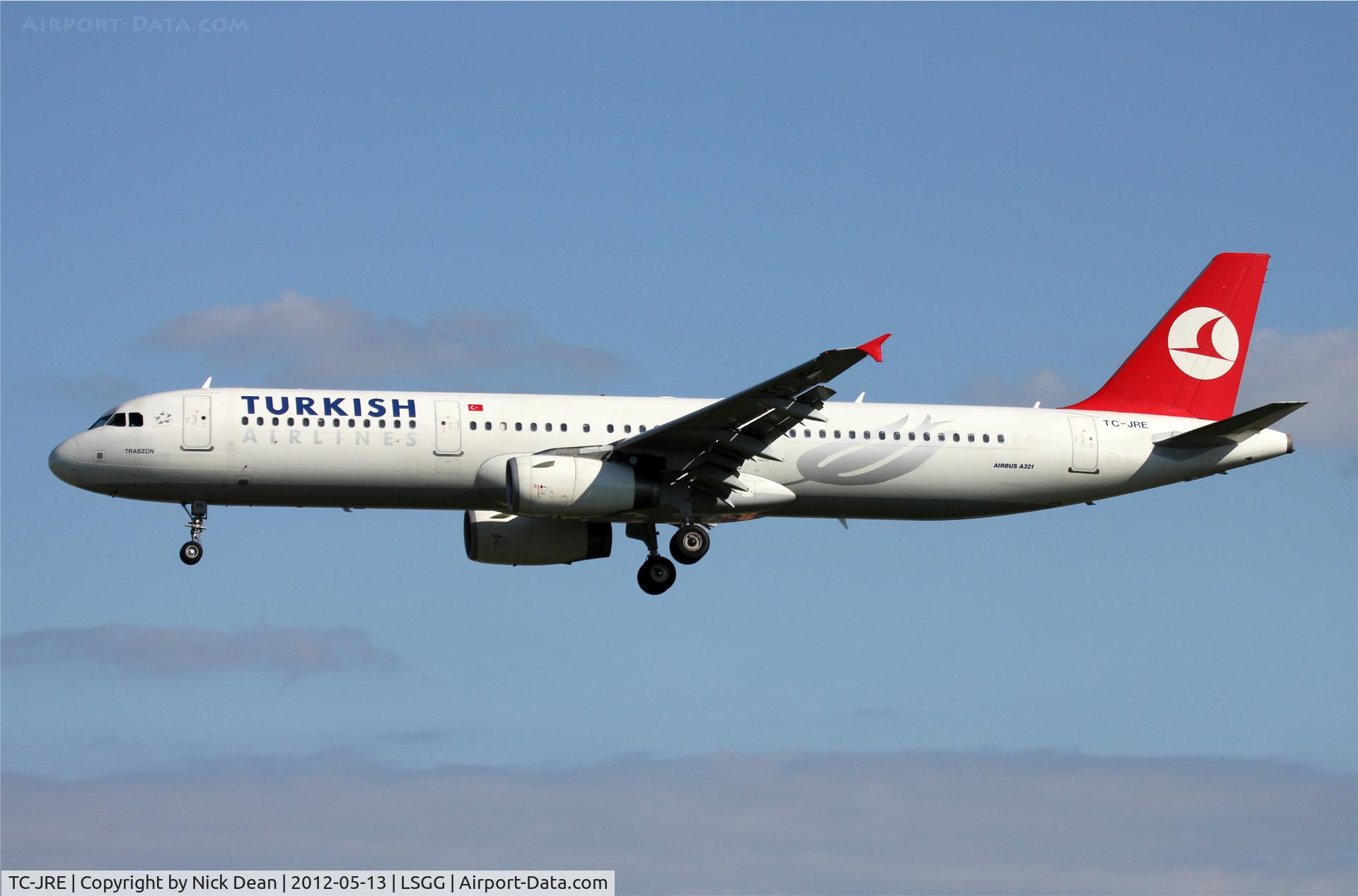 TC-JRE, 2007 Airbus A321-231 C/N 3126, LSGG/GVA EBACE 2012