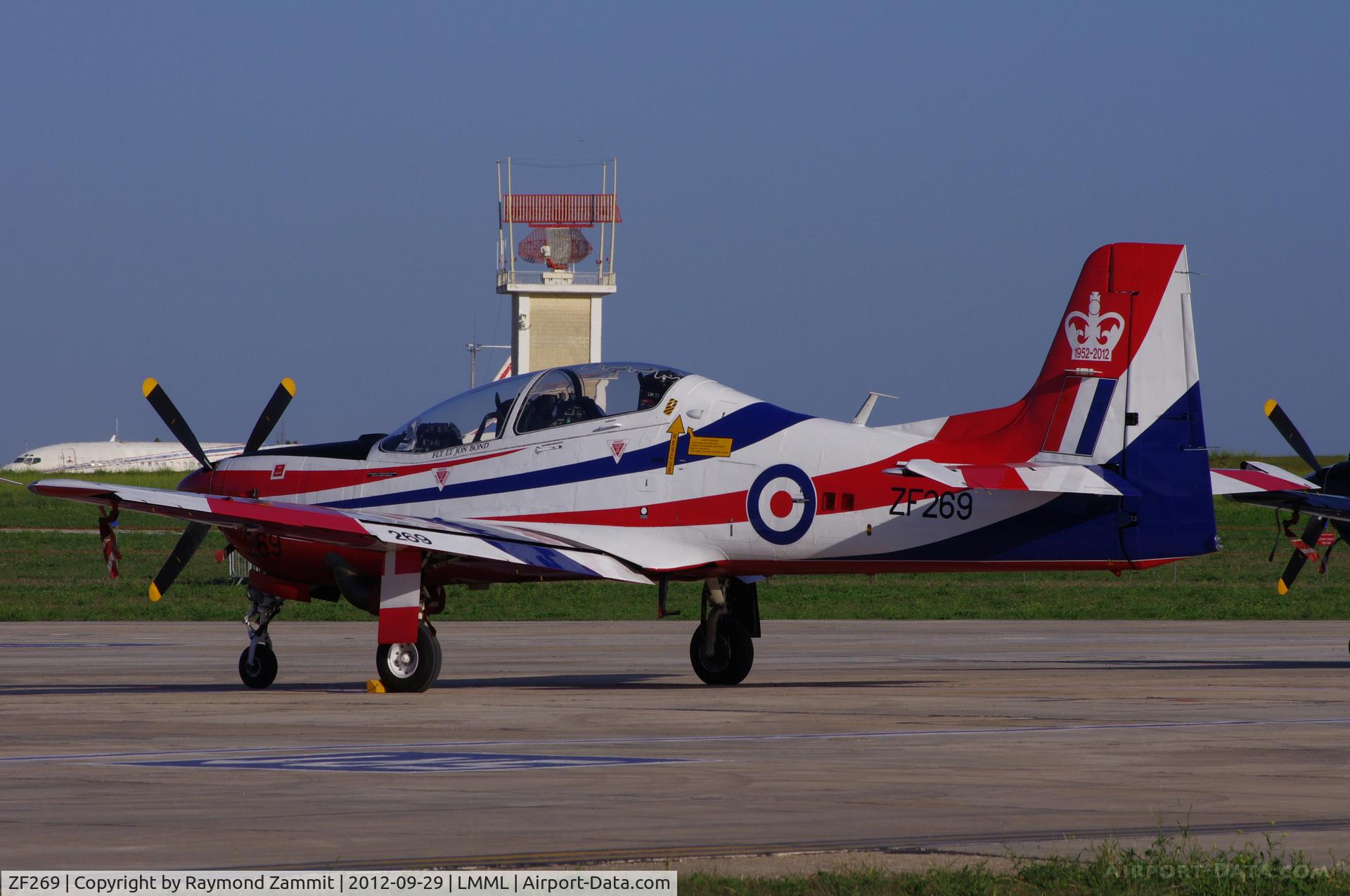ZF269, 1991 Short S-312 Tucano T1 C/N S070/T53, Tucano T1 ZF269 RAF