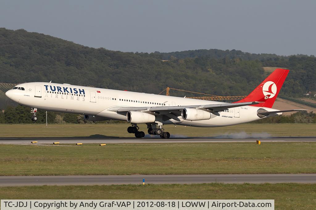 TC-JDJ, 1993 Airbus A340-311 C/N 023, Turkish Airlines A340-300