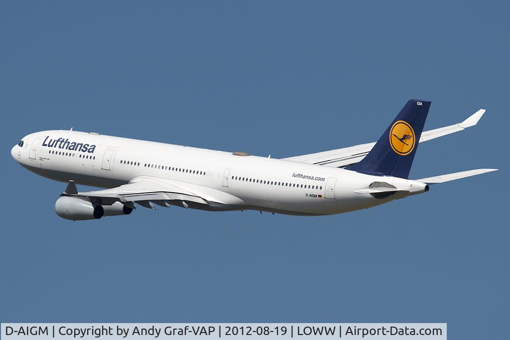D-AIGM, 1997 Airbus A340-313 C/N 158, Lufthansa A340-300