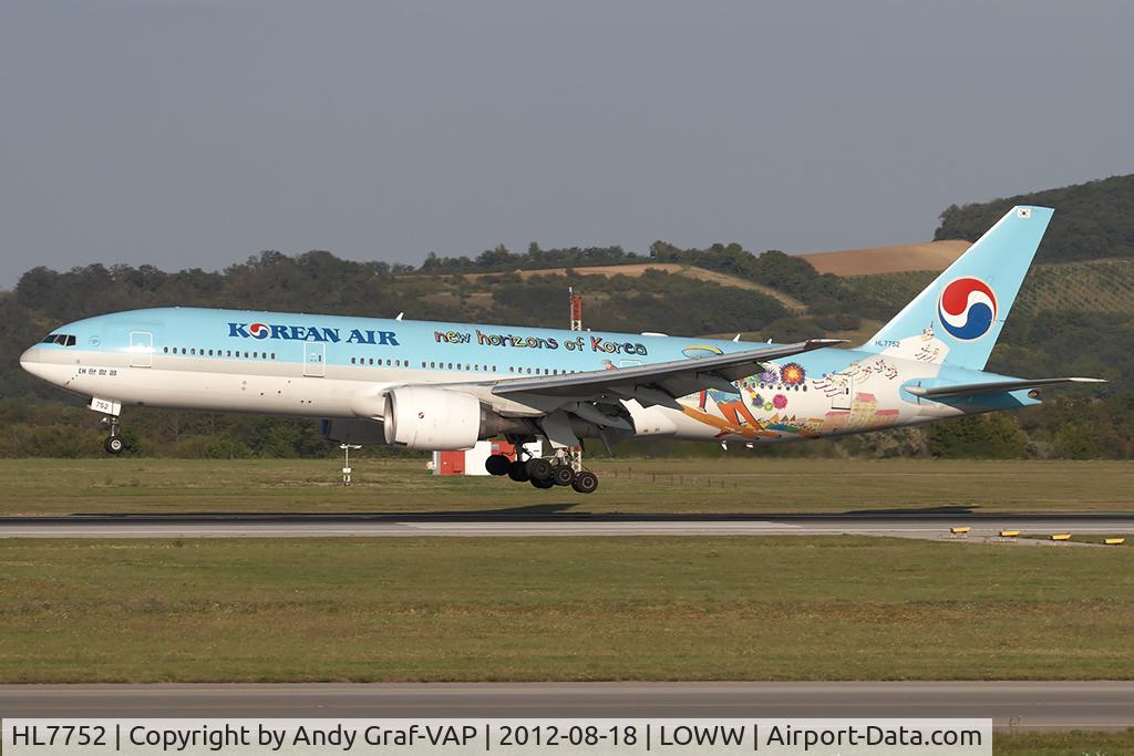 HL7752, 2007 Boeing 777-2B5/ER C/N 34211, Korean Air 777-200