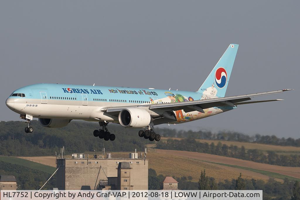 HL7752, 2007 Boeing 777-2B5/ER C/N 34211, Korean Air 777-200
