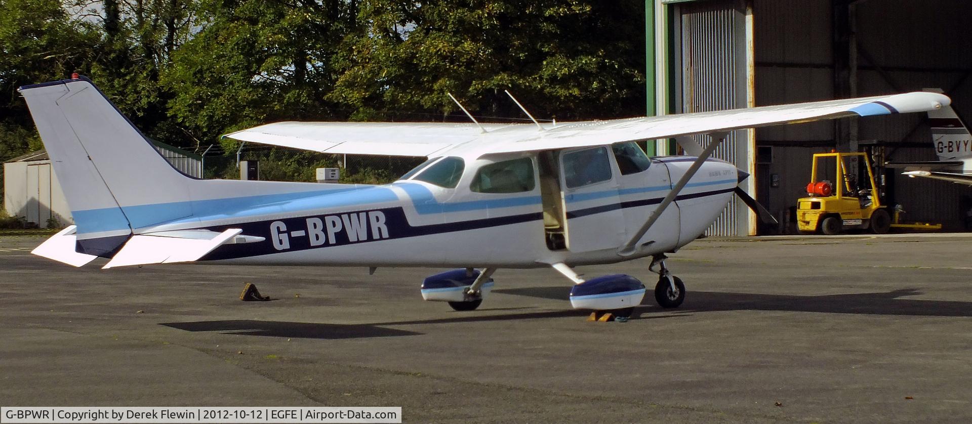 G-BPWR, 1979 Cessna R172K Hawk XP C/N R172-2953, EGFE resident.