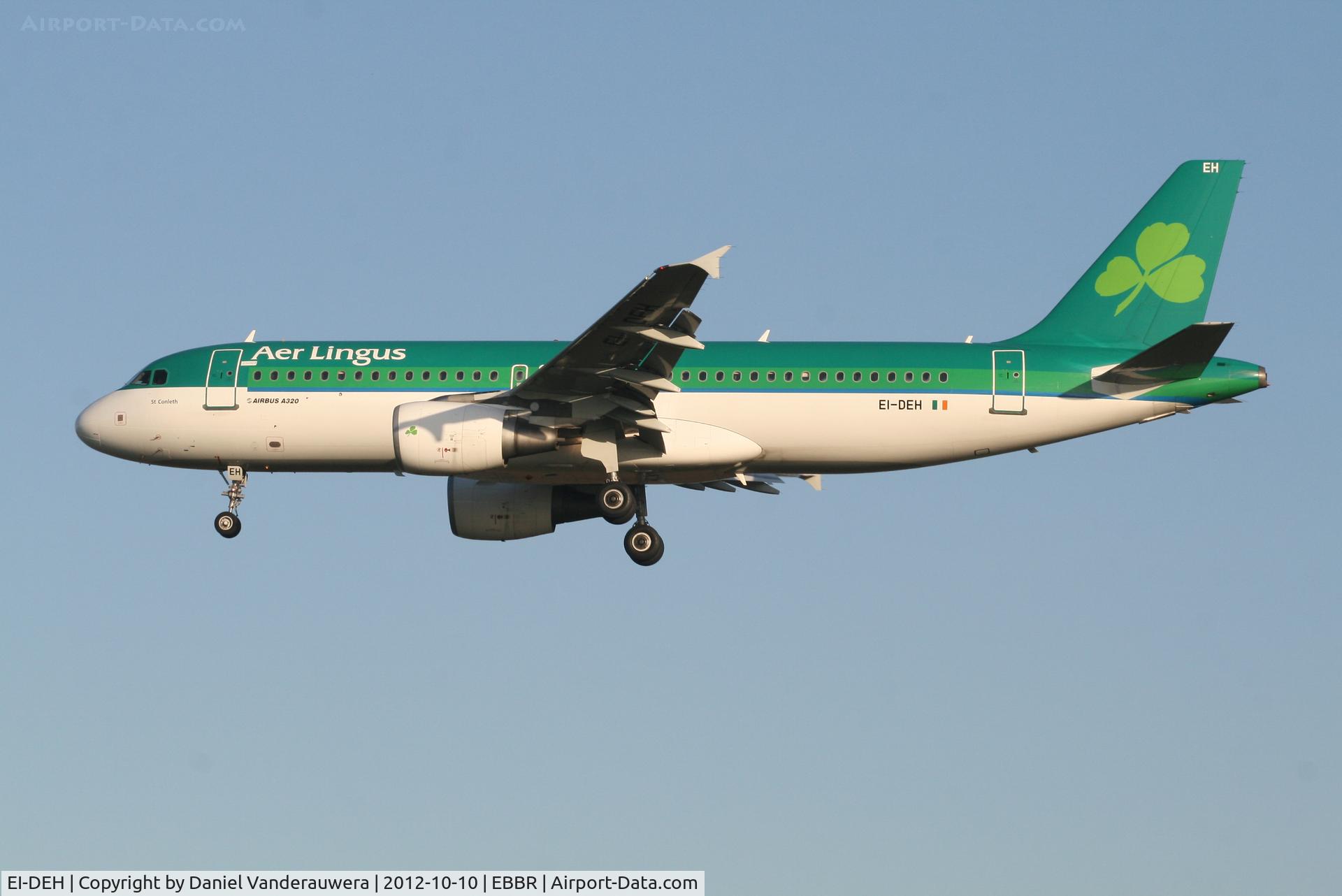 EI-DEH, 2004 Airbus A320-214 C/N 2294, Arrival of flight EI630 to RWY 25L
