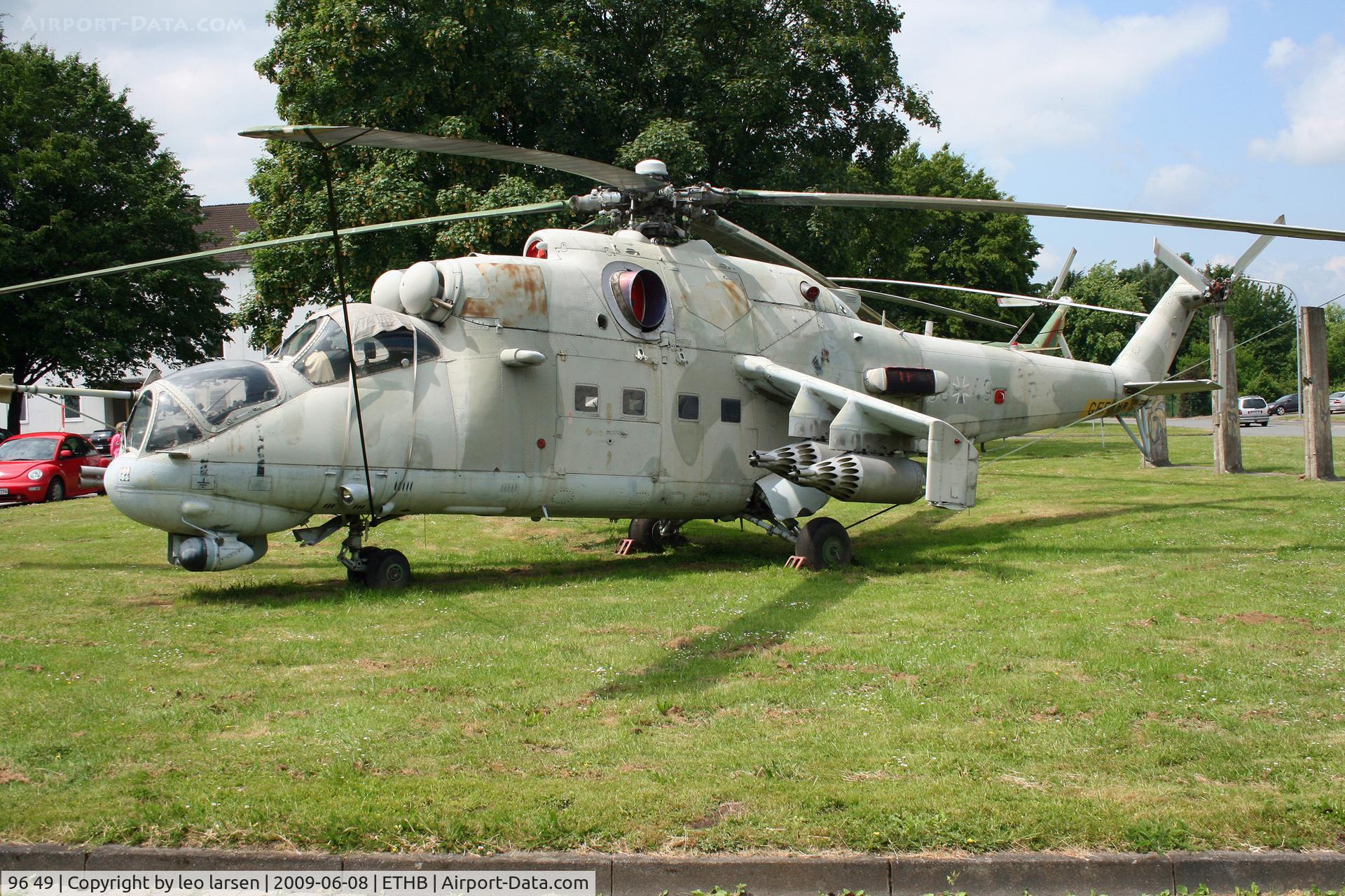 96 49, 1989 Mil Mi-24P C/N 340339, Heeresflugplatz Bückeburg ETHB 8.6.09