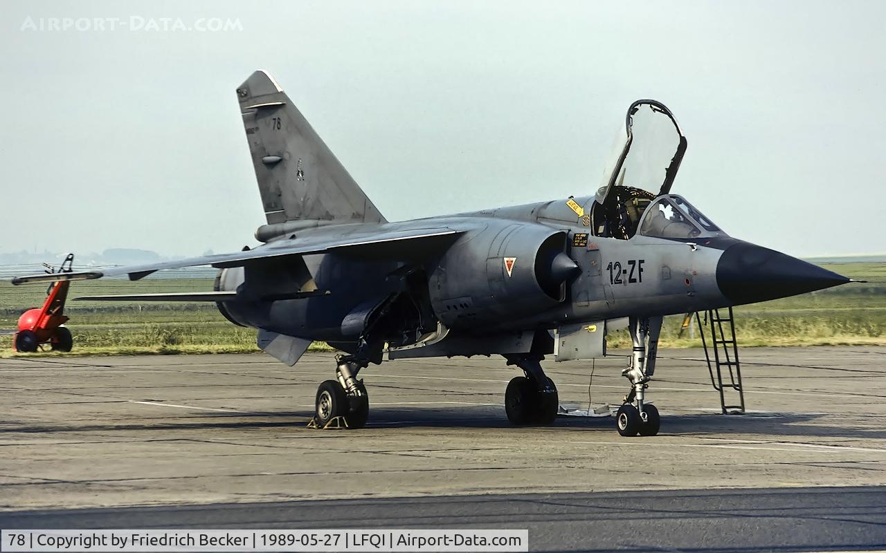 78, Dassault Mirage F.1 C/N 78, static display