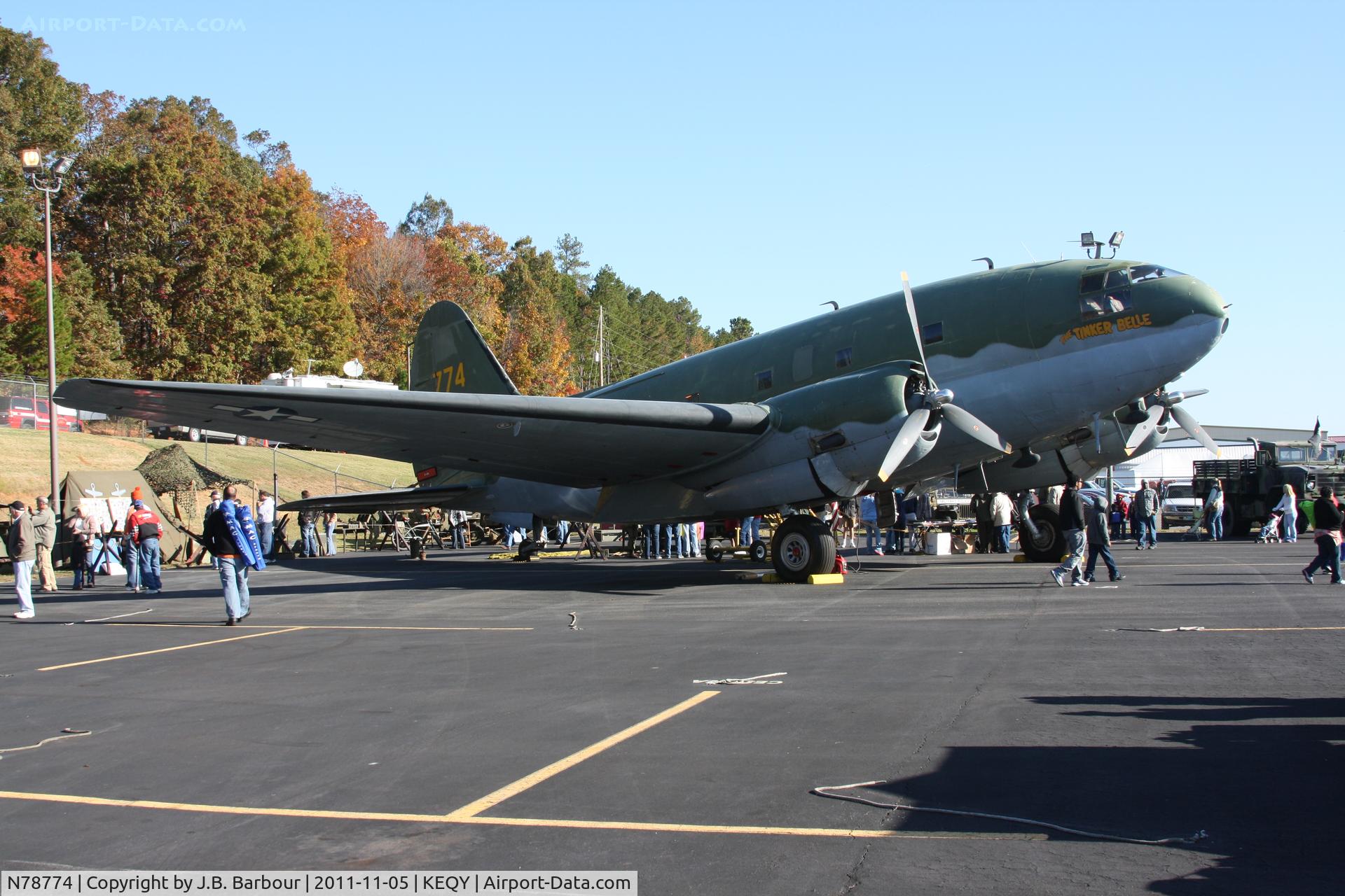 N78774, 1944 Curtiss C-46F Commando C/N 22597, C-46 Tinker Belle
