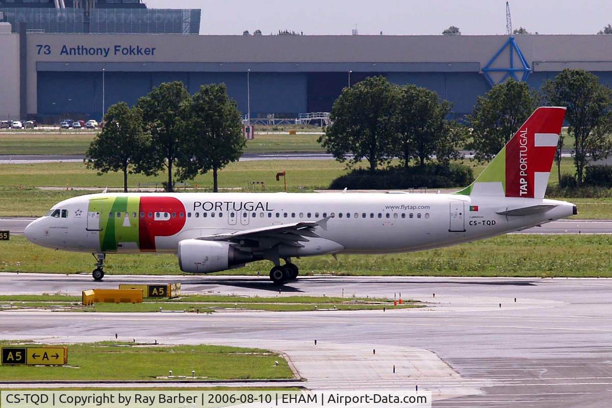 CS-TQD, 1999 Airbus A320-214 C/N 0870, Airbus A320-214 [0870] (Tap Air Portugal) Schiphol~PH 10/08/2006