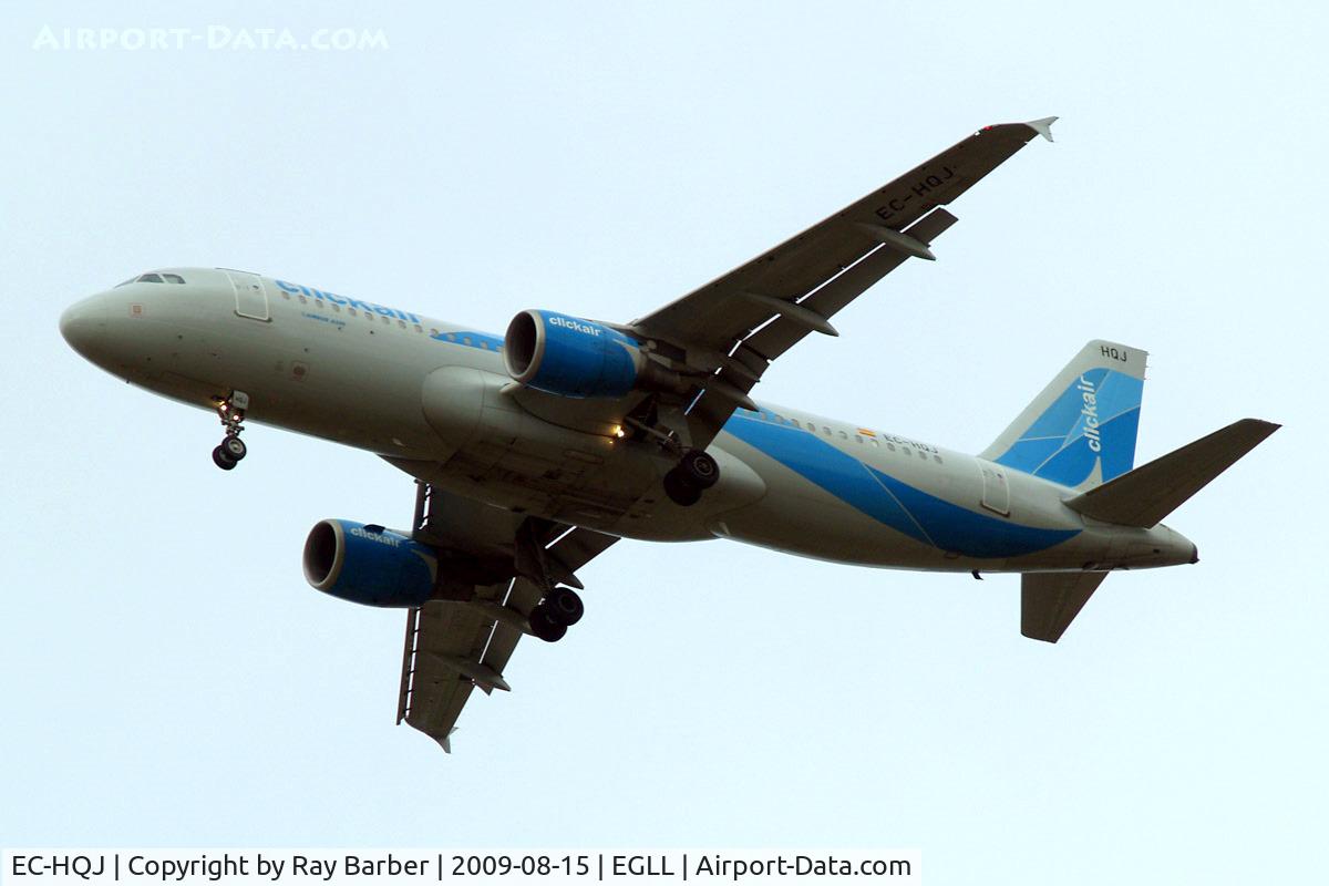 EC-HQJ, 2001 Airbus A320-214 C/N 1430, Airbus A320-214 [1430] (Clickair) Home~G 15/08/2009