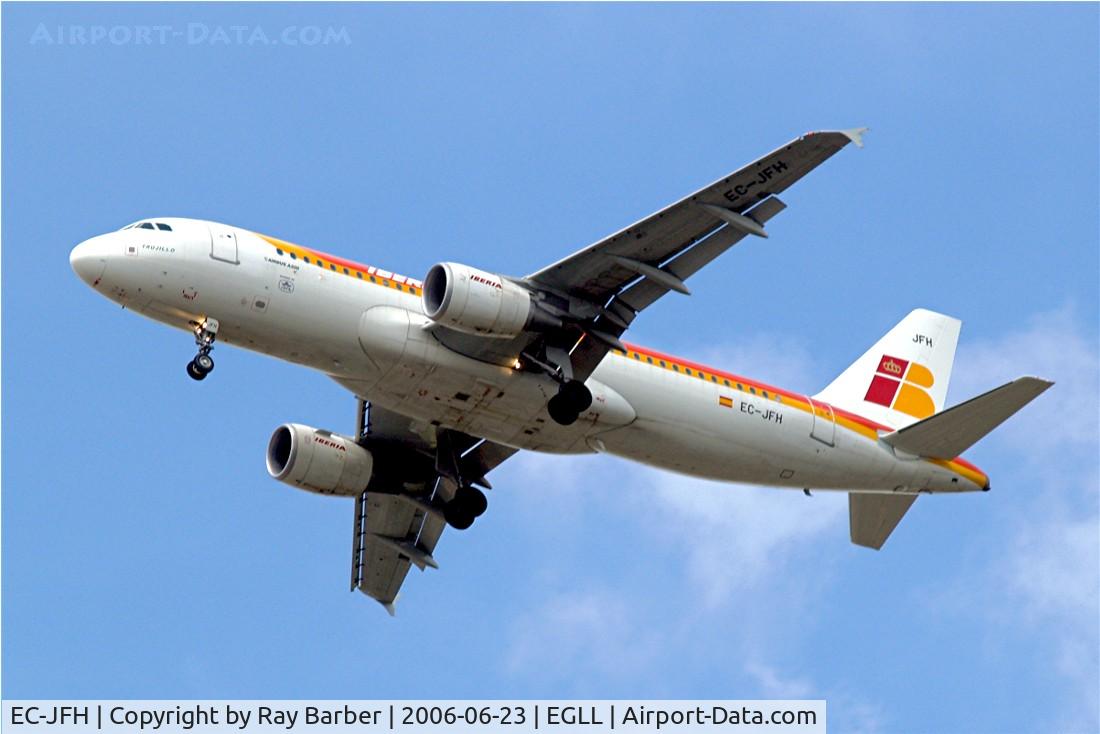 EC-JFH, 2003 Airbus A320-214 C/N 2104, Airbus A320-214 [2104] (Iberia) Home~G  23/06/2006