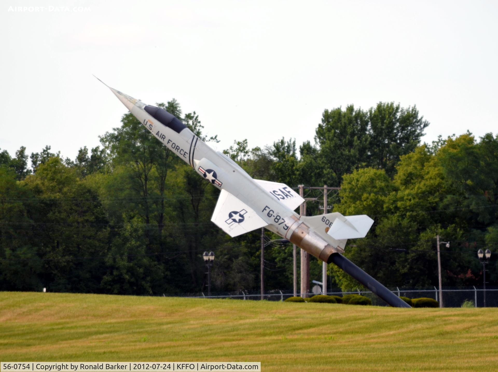 56-0754, 1956 Lockheed F-104A Starfighter C/N 183-1042, AF Museum
