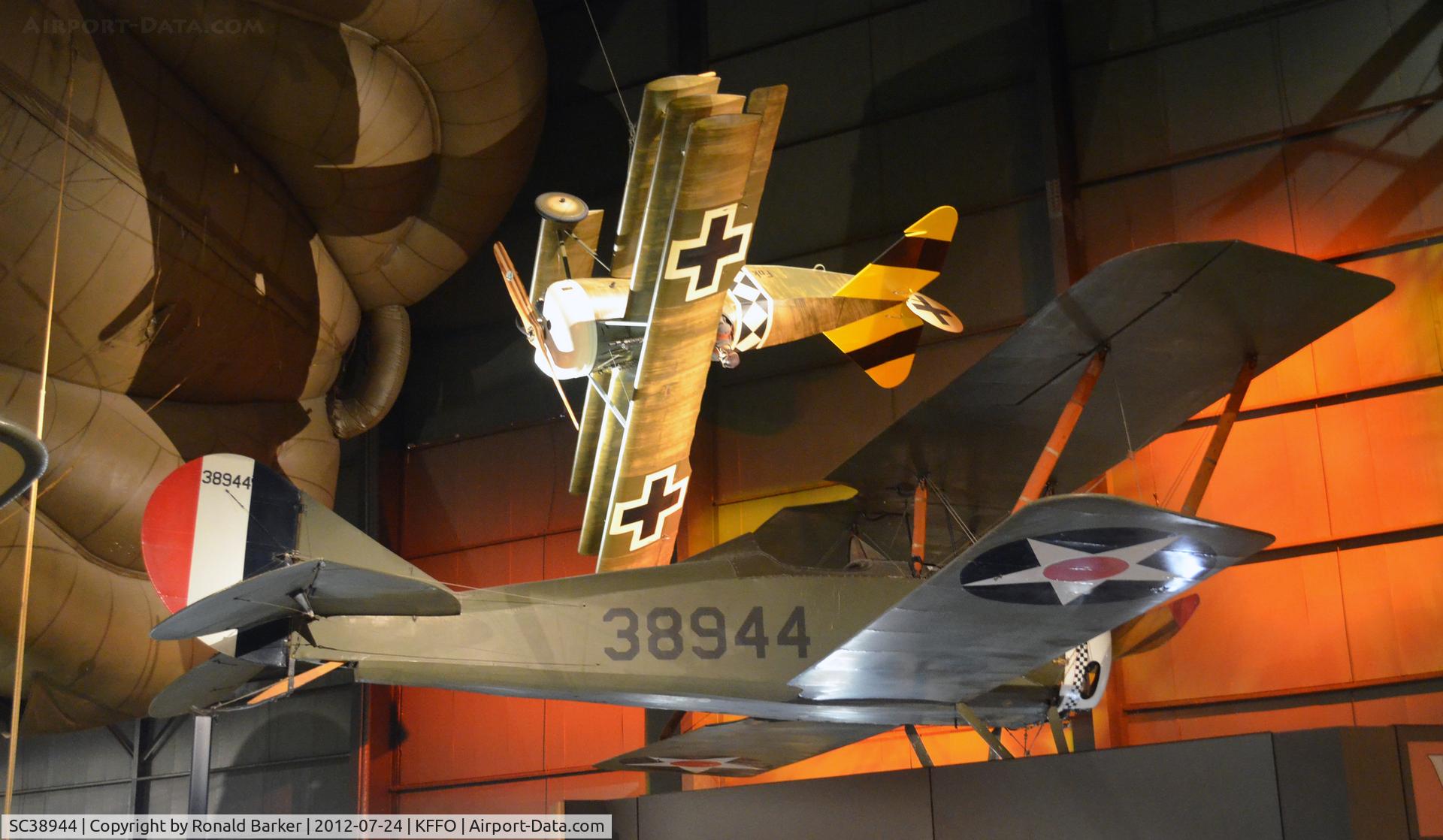 SC38944, 1917 Thomas-Morse S-4C Scout C/N 160, AF Museum